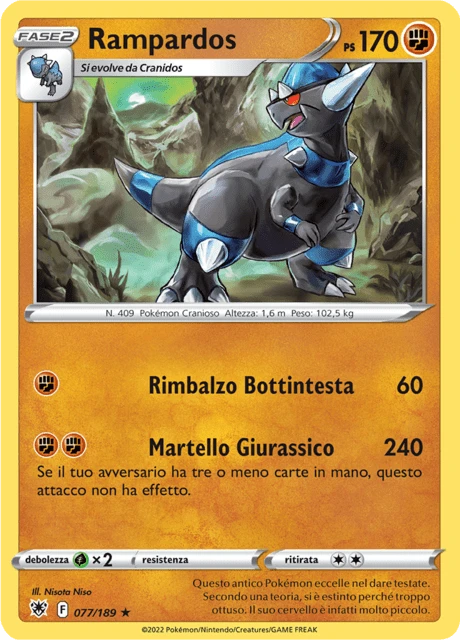 Rampardos – Reverse Holo