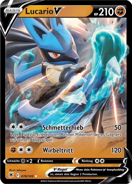 Lucario V – Holo