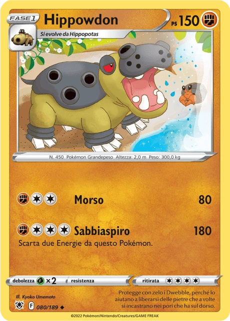 Hippowdon – Reverse Holo
