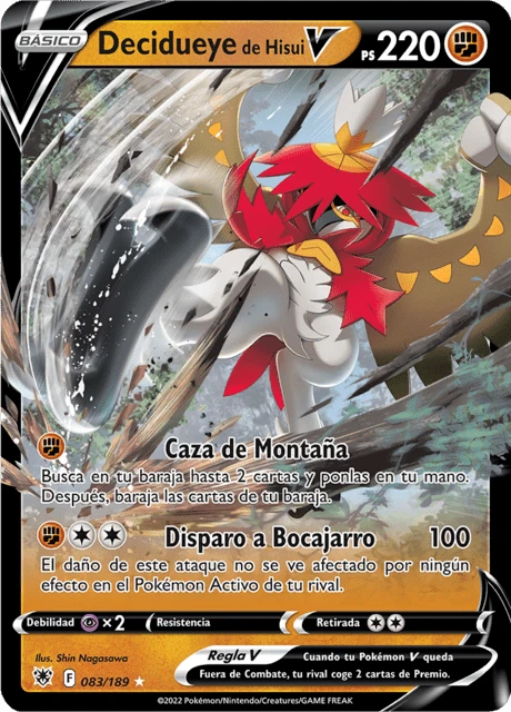 Decidueye de Hisui V – Holo