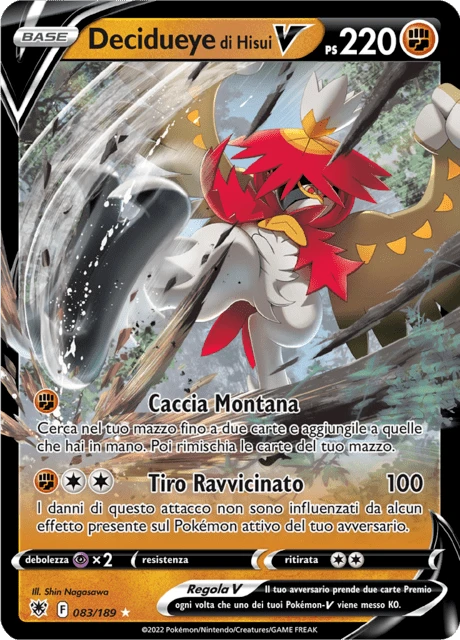 Decidueye di Hisui V – Holo