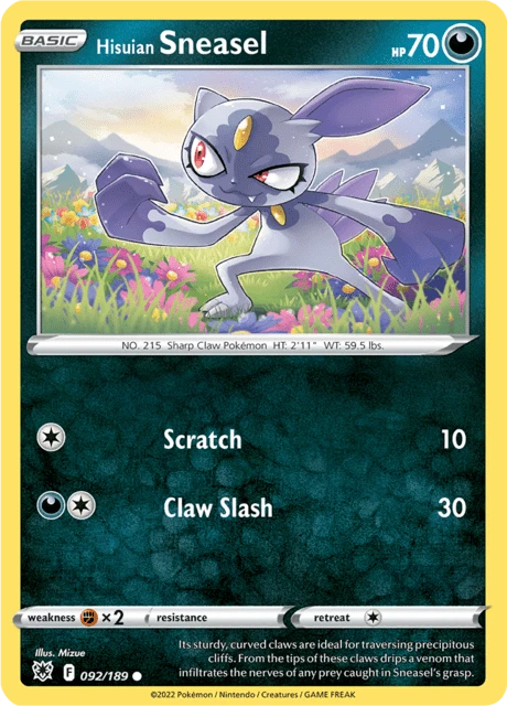 Hisuian Sneasel – Normal