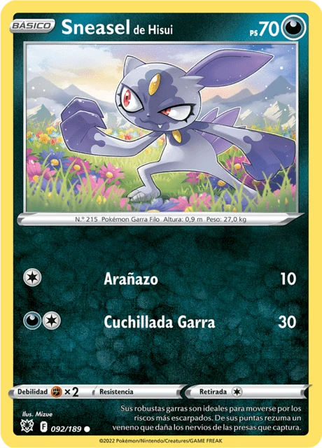 Sneasel de Hisui – Normal