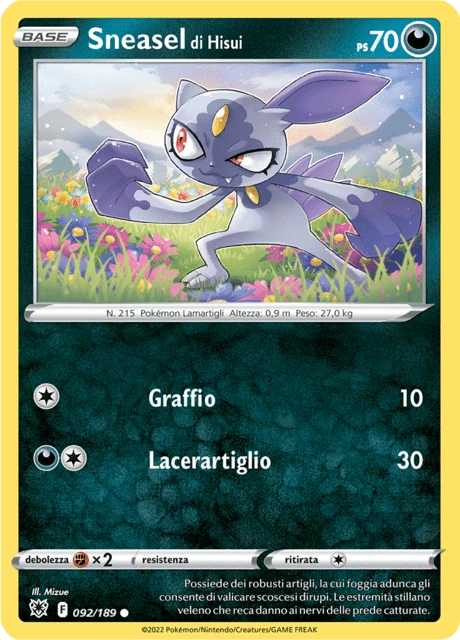 Sneasel di Hisui – Normal