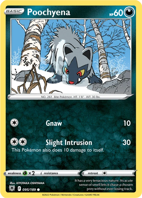Poochyena – Reverse Holo
