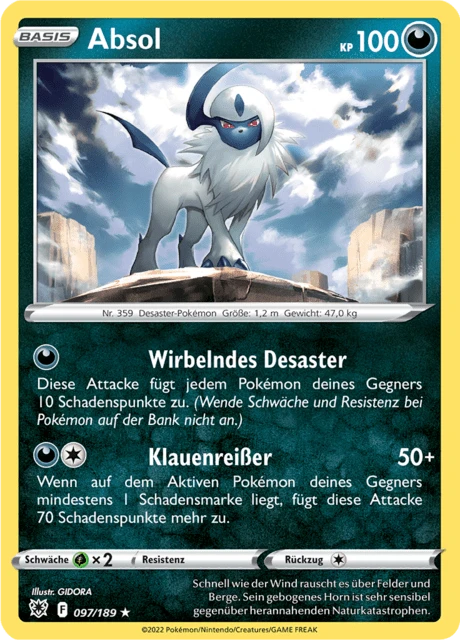 Absol – Reverse Holo