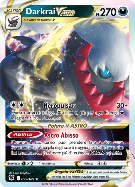 Darkrai V ASTRO – Holo