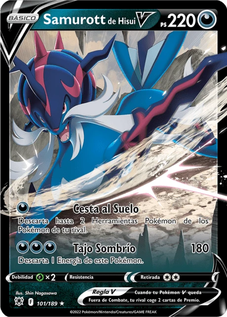 Samurott de Hisui V – Holo