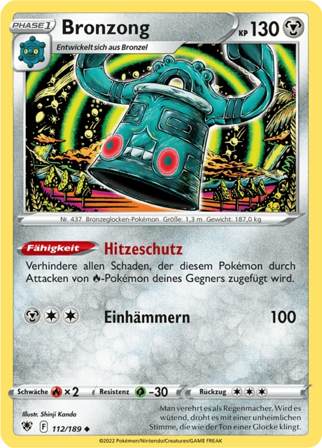 Bronzong – Reverse Holo
