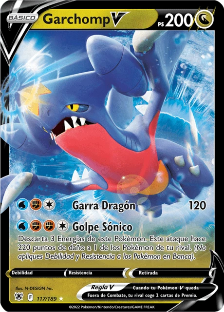 Garchomp V – Holo