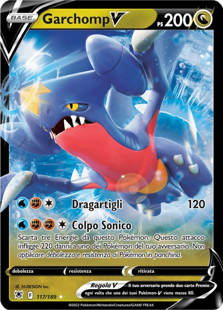 Garchomp V – Holo