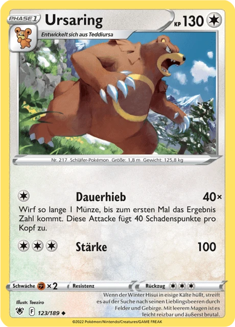 Ursaring – Reverse Holo