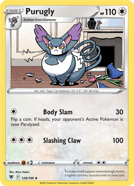 Purugly – Reverse Holo