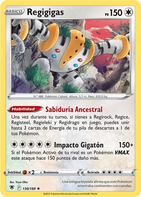 Regigigas – Reverse Holo