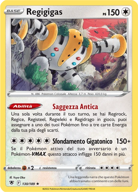 Regigigas – Reverse Holo