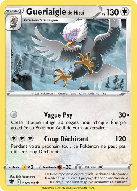 Gueriaigle de Hisui – Reverse Holo