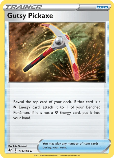 Gutsy Pickaxe – Reverse Holo