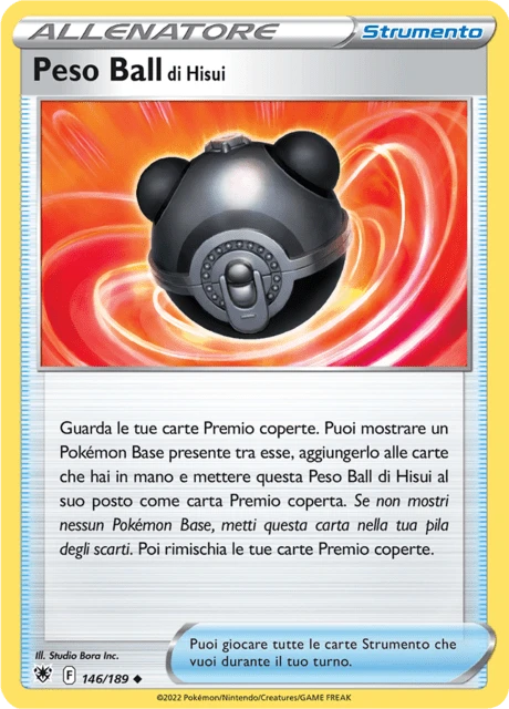 Peso Ball di Hisui – Reverse Holo