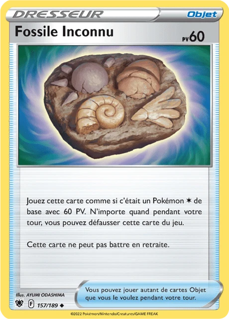 Fossile Inconnu – Normal