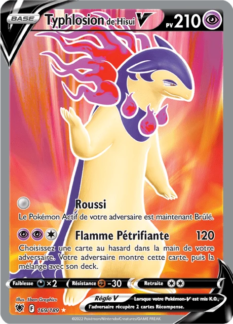 Typhlosion de Hisui V – Holo
