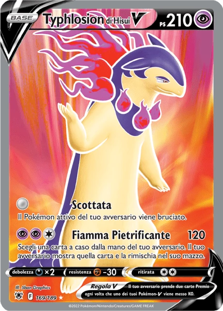 Typhlosion di Hisui V – Holo