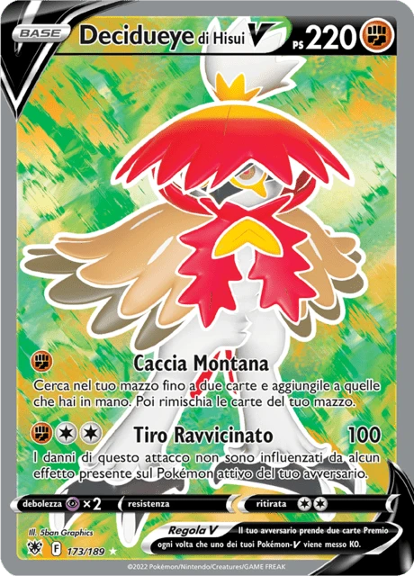 Decidueye di Hisui V