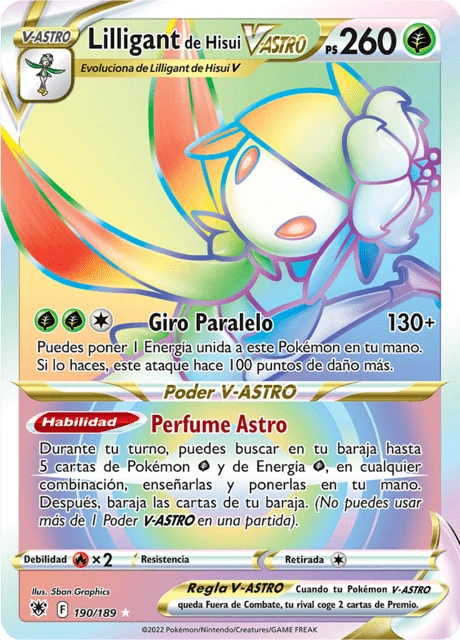 Lilligant de Hisui V-ASTRO