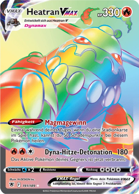 Heatran VMAX – Holo