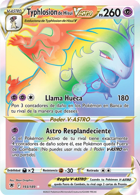 Typhlosion de Hisui V-ASTRO