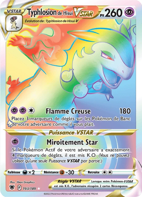 Typhlosion de Hisui VSTAR – Holo