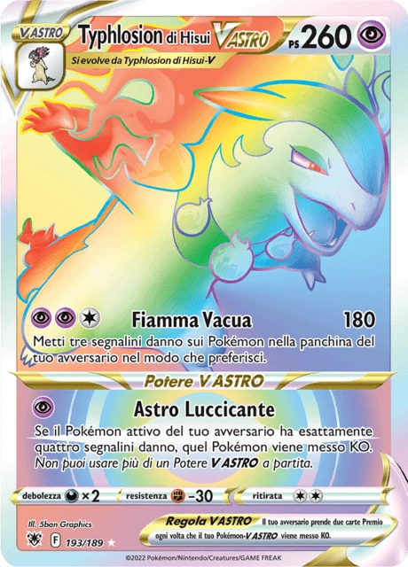 Typhlosion di Hisui V ASTRO – Holo