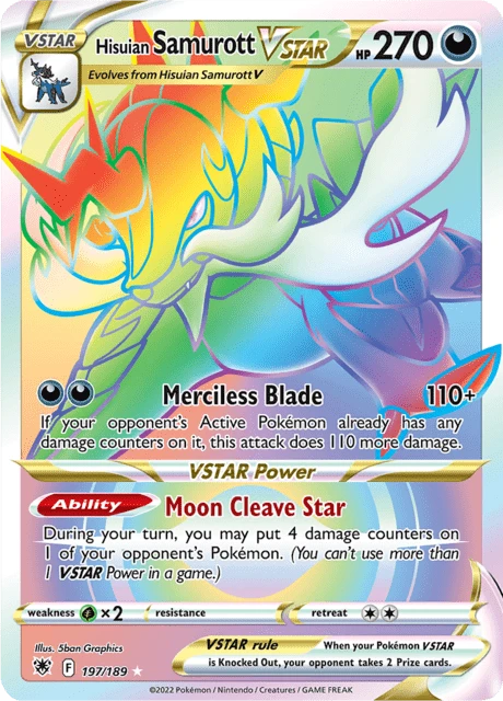 Hisuian Samurott VSTAR – Holo