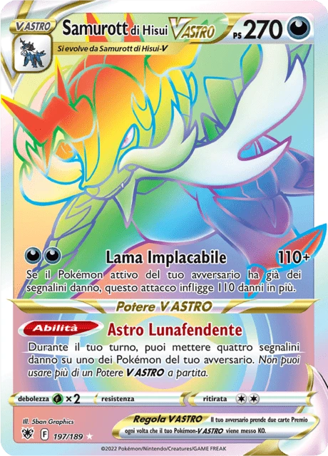 Samurott di Hisui V ASTRO – Holo
