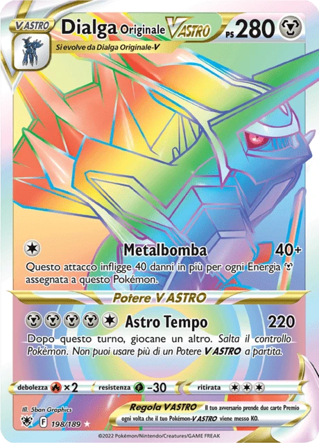 Dialga Originale V ASTRO – Holo