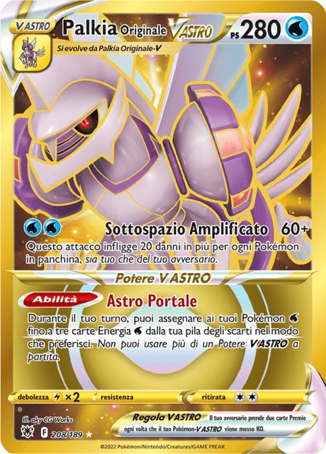 Palkia Originale V ASTRO – Holo