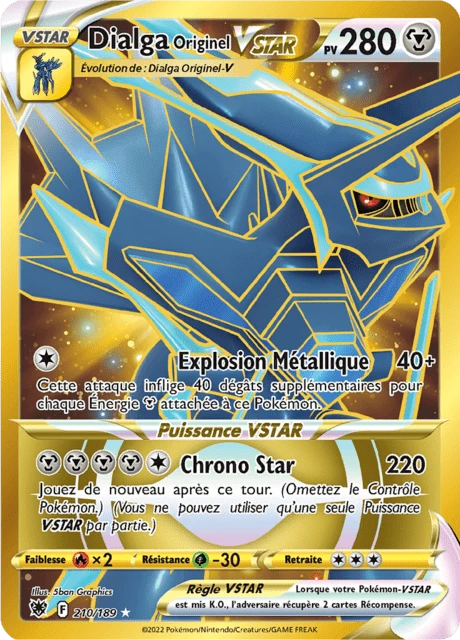 Dialga Originel VSTAR – Holo