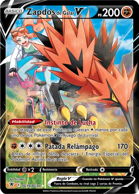 Zapdos de Galar V
