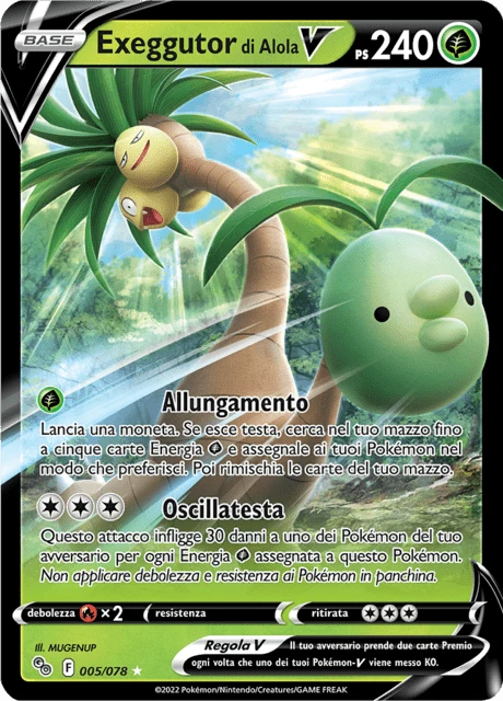 Exeggutor di Alola V