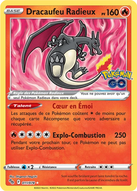 Dracaufeu Radieux