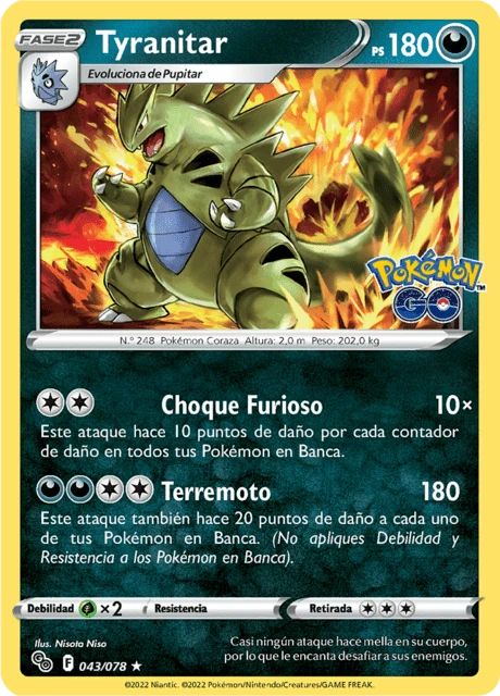 Tyranitar – Reverse Holo