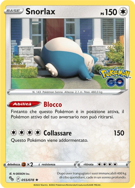 Snorlax – Reverse Holo