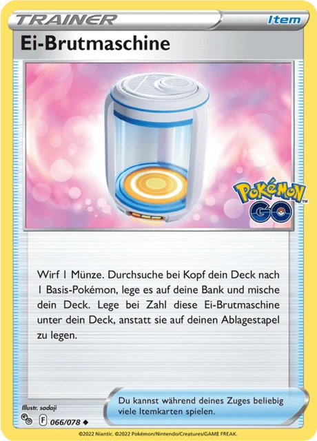 Ei-Brutmaschine – Reverse Holo