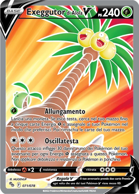 Exeggutor di Alola V – Holo