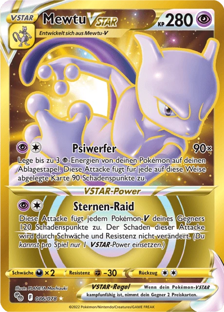 Mewtu VSTAR – Holo