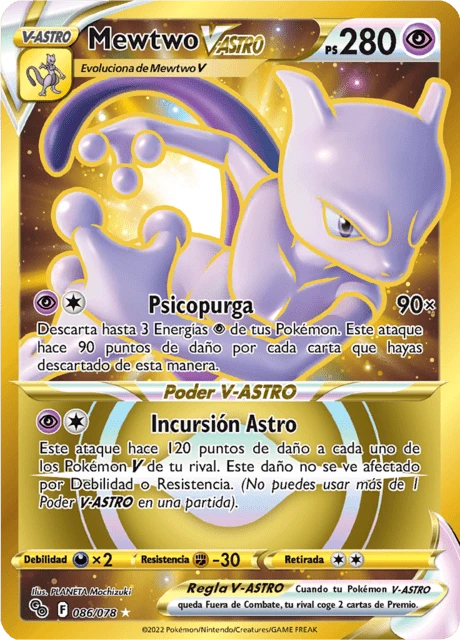 Mewtwo V-ASTRO – Holo