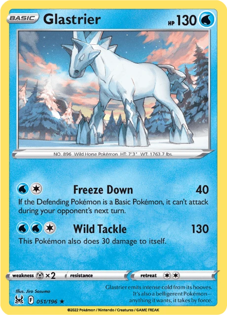 Glastrier – Reverse Holo