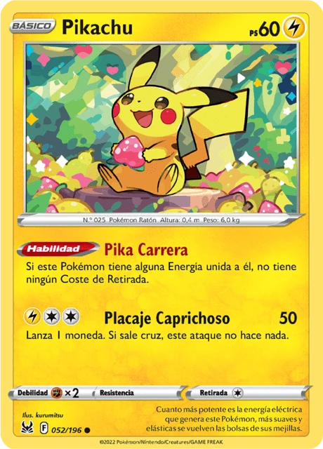 Pikachu – Reverse Holo
