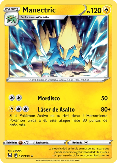 Manectric – Reverse Holo