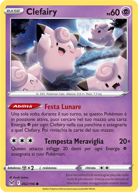 Clefairy – Reverse Holo