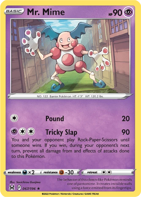 Mr. Mime – Reverse Holo